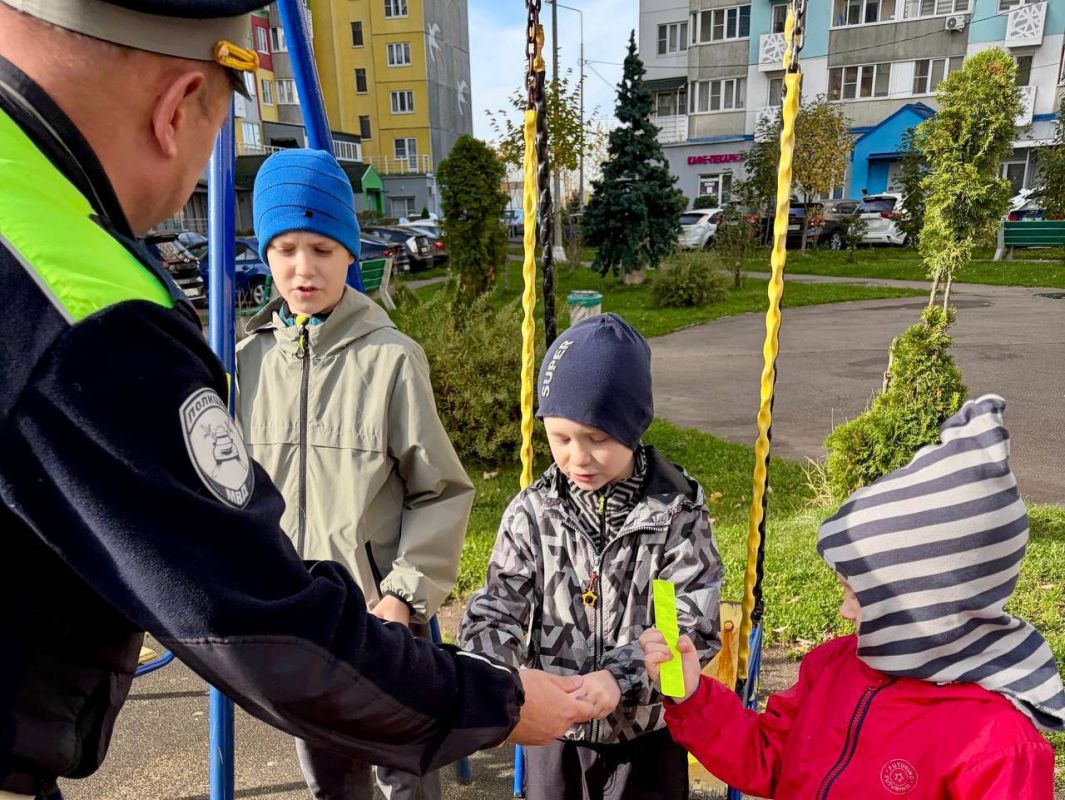 Госавтоинспекция Лобни напомнила жителям правила безопасности во дворах Госавтоинспекция Лобни напомнила жителям правила безопасности во дворах