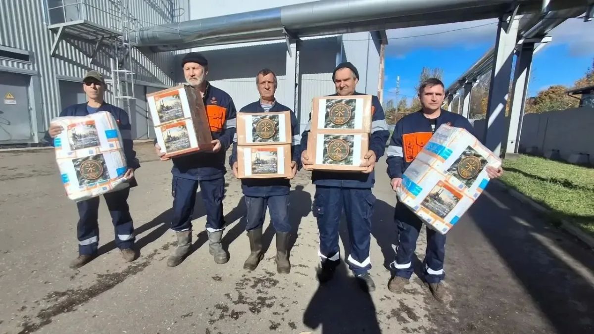 «Мособлтепло» поддерживает защитников: гуманитарный груз передан в прифронтовой госпиталь