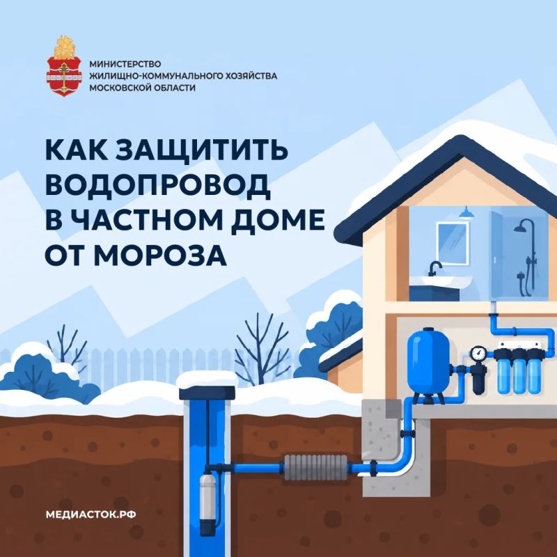 Как собственникам ИЖС подготовить водоснабжение к морозам — Рассказываем!