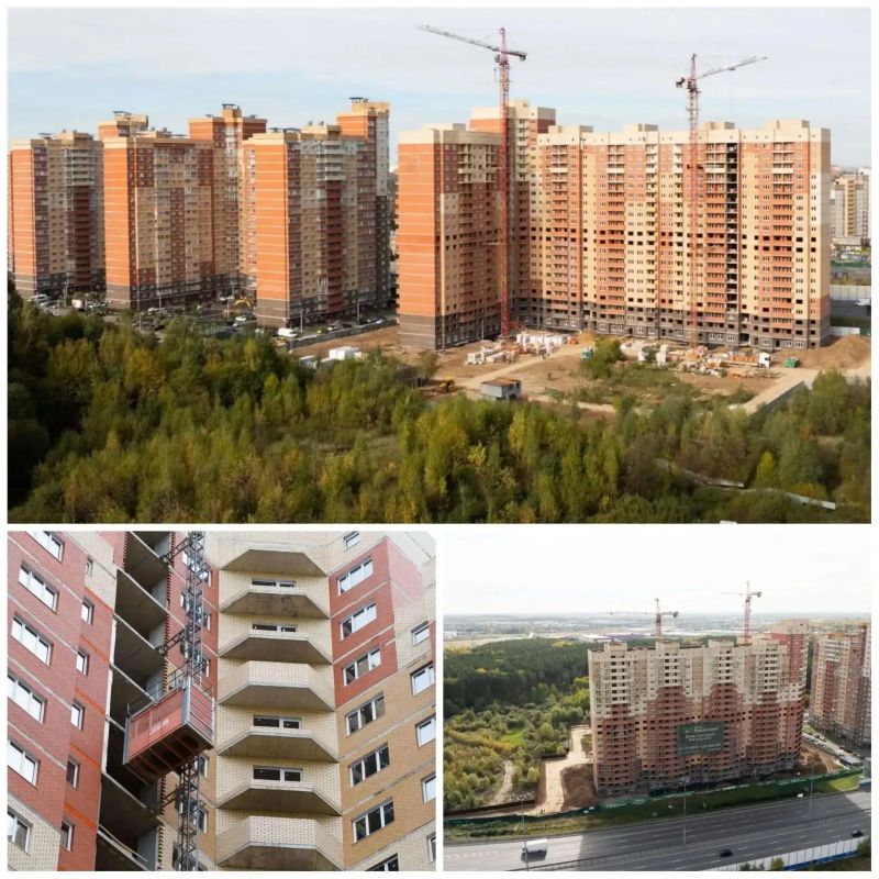 Свежий обзор для вас. Дом «Новый Весенний» строят в Подмосковье