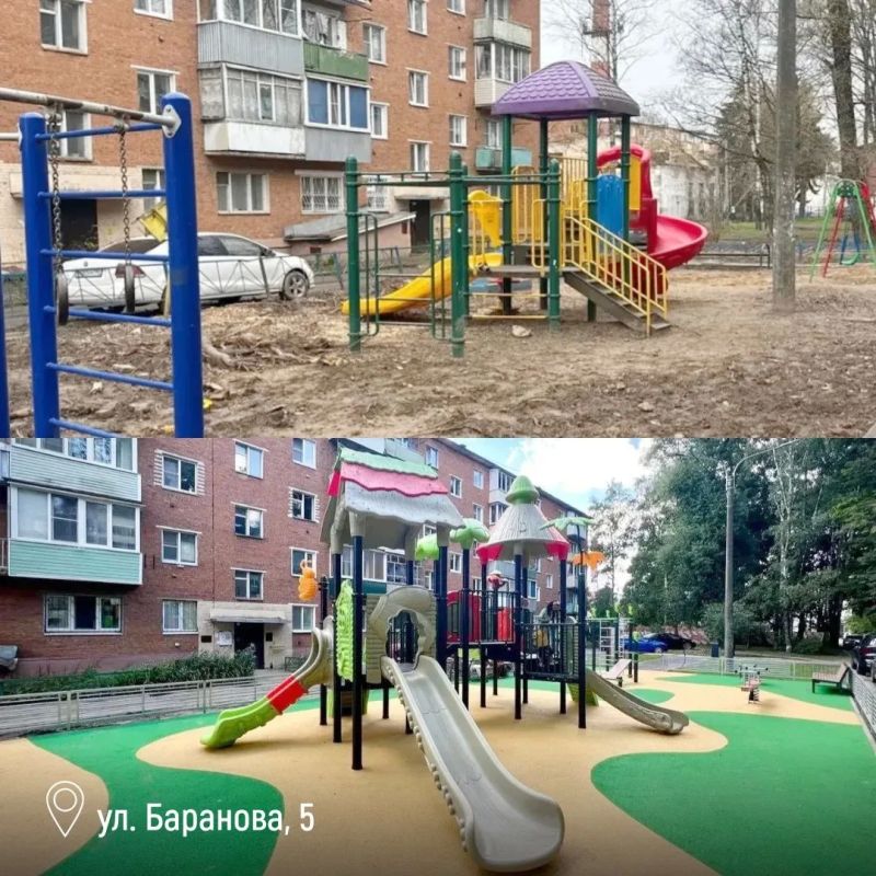 БЫЛО / СТАЛО: детские площадки Солнечногорска БЫЛО / СТАЛО: детские площадки Солнечногорска