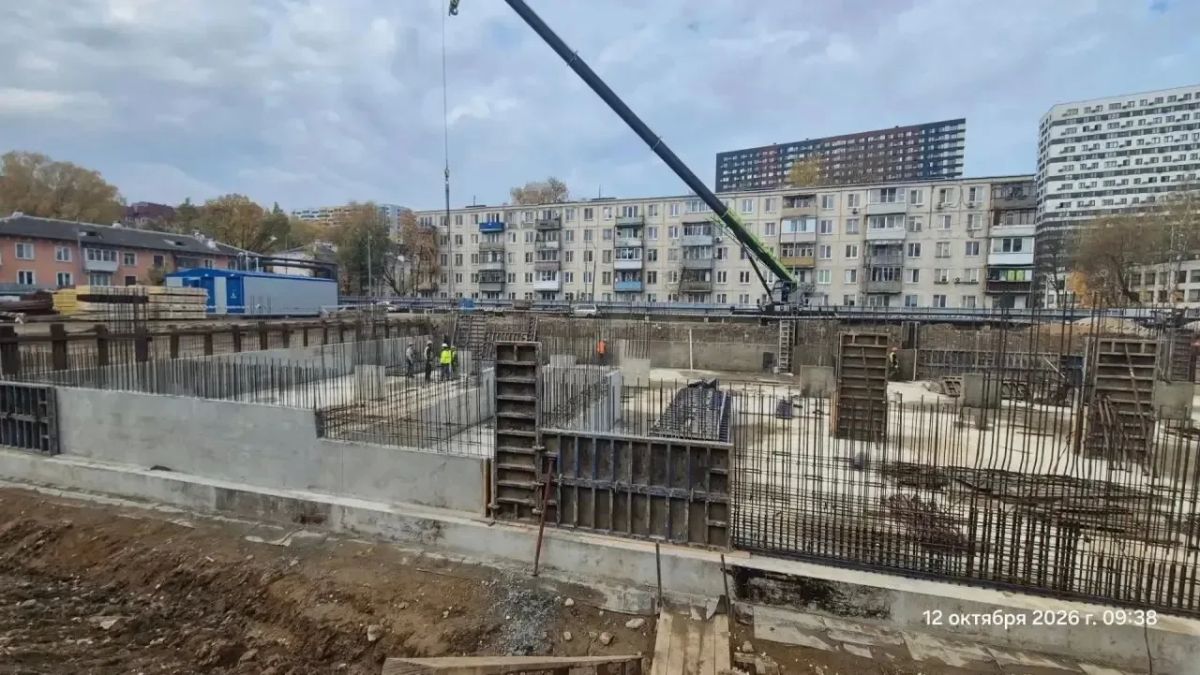 В Долгопрудном продолжаются работы по устройству фундамента нового корпуса СОШ № 7 В Долгопрудном продолжаются работы по устройству фундамента нового корпуса СОШ № 7