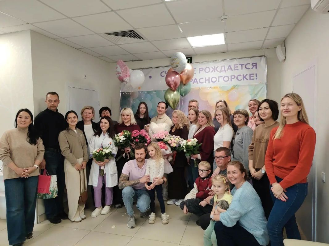 Порядка 70% родителей в Красногорске выбирают партнерские роды