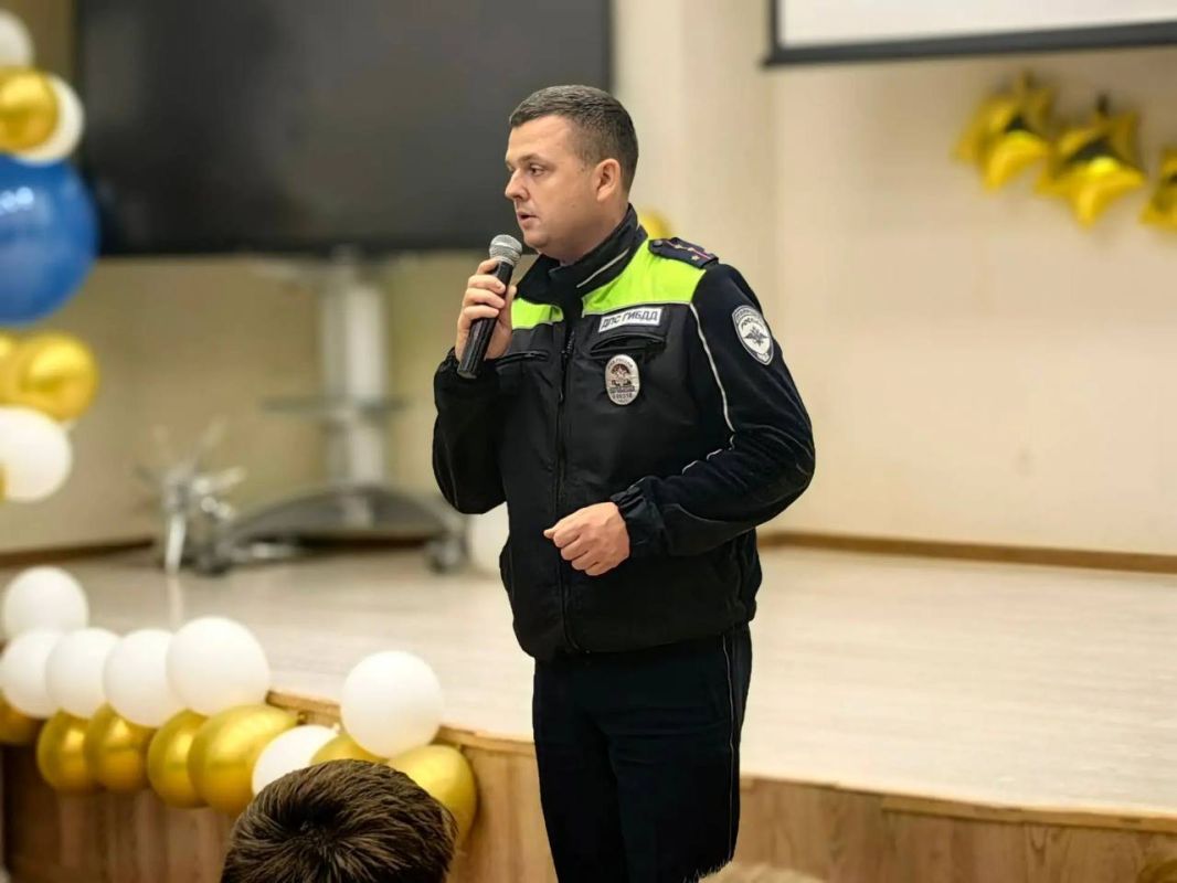 Студенты за безопасность на дорогах!