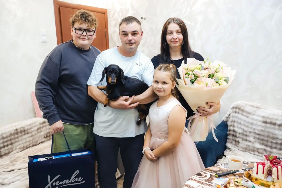 Сегодня побывала в гостях у Андрея — участника специальной военной операции Сегодня побывала в гостях у Андрея — участника специальной военной операции