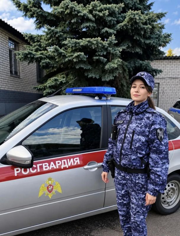 #ЛицаСлужбы. На младший сержант полиции Виктория М. — старший полицейский Мытищинского отдела вневедомственной охраны Главного управления Росгвардии по Московской области
