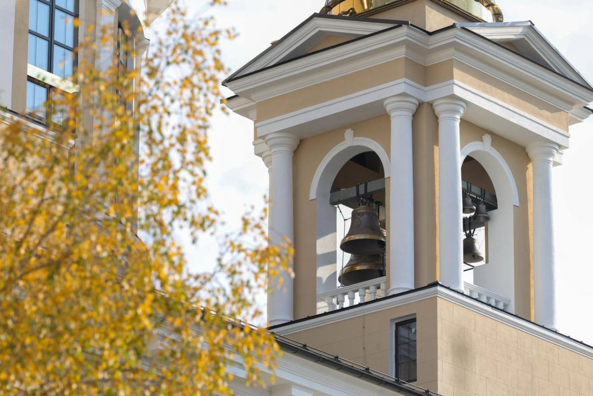 Никольский храм в Кузнечиках обрёл завершённый фасад Никольский храм в Кузнечиках обрёл завершённый фасад