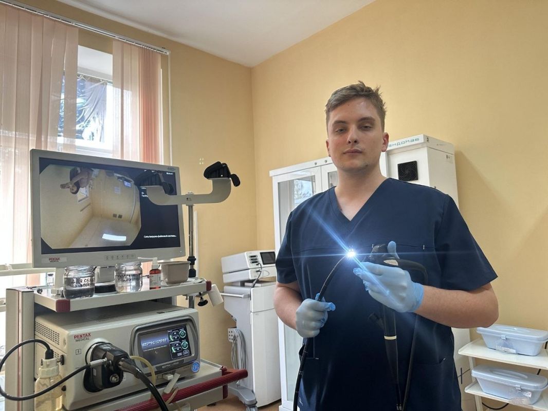 В Подольской больнице начал работу врач-эндоскопист из медицинской династии В Подольской больнице начал работу врач-эндоскопист из медицинской династии
