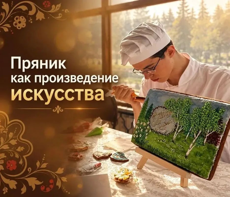 Сохранение традиций: в организациях СПО создают и расписывают русский пряник Сохранение традиций: в организациях СПО создают и расписывают русский пряник