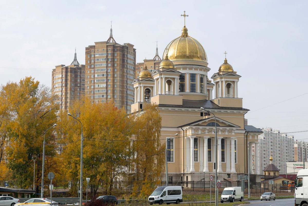 Никольский храм в Кузнечиках обрёл завершённый фасад Никольский храм в Кузнечиках обрёл завершённый фасад