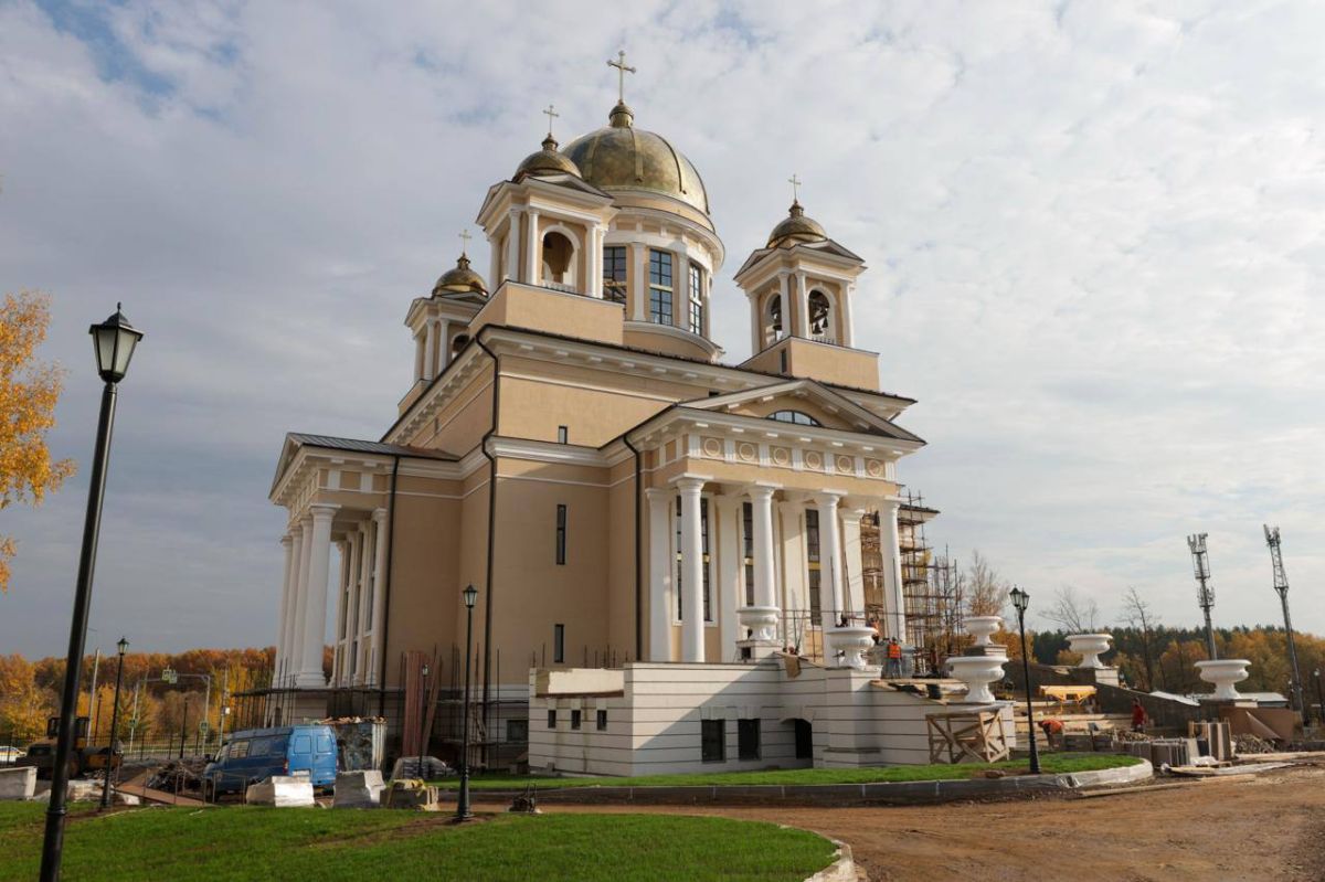 Никольский храм в Кузнечиках обрёл завершённый фасад