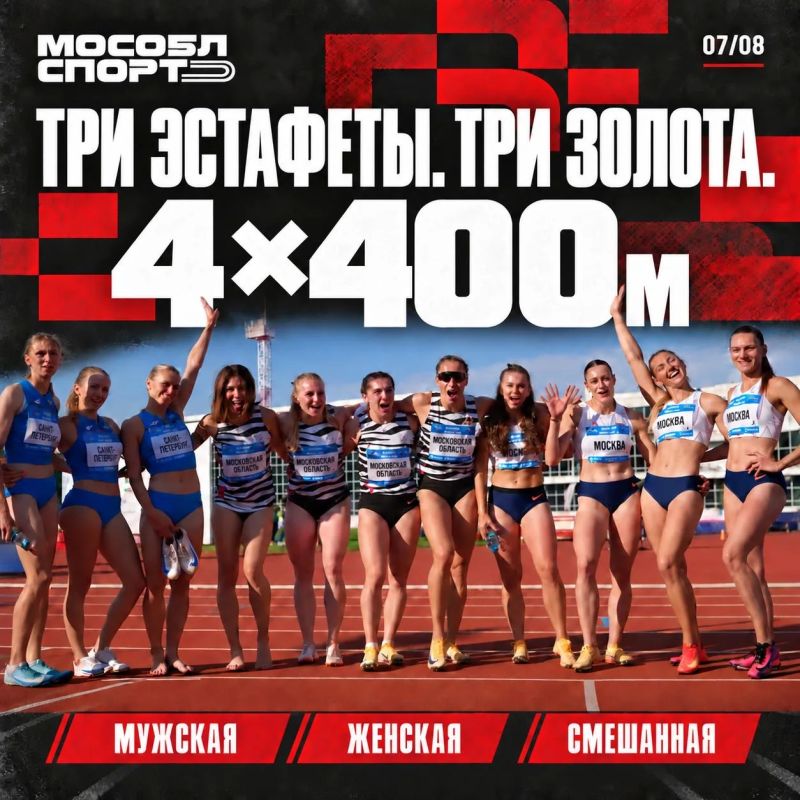 Подмосковье – в тройке сильнейших на Спартакиаде народов России! Подмосковье – в тройке сильнейших на Спартакиаде народов России!