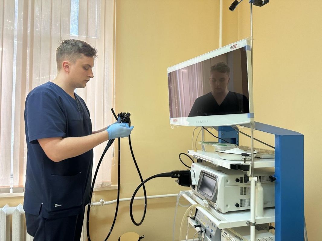 В Подольской больнице начал работу врач-эндоскопист из медицинской династии В Подольской больнице начал работу врач-эндоскопист из медицинской династии