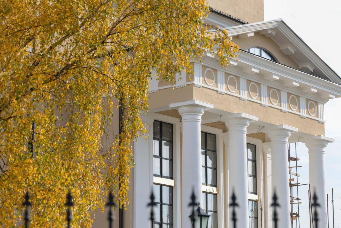 Никольский храм в Кузнечиках обрёл завершённый фасад Никольский храм в Кузнечиках обрёл завершённый фасад