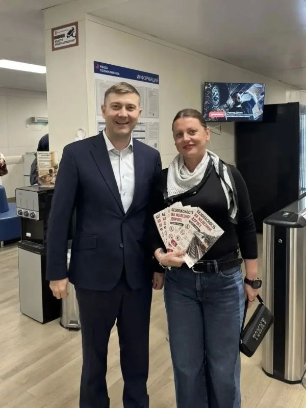 В Елизаветинской больнице напомнили о безопасности на железной дороге В Елизаветинской больнице напомнили о безопасности на железной дороге