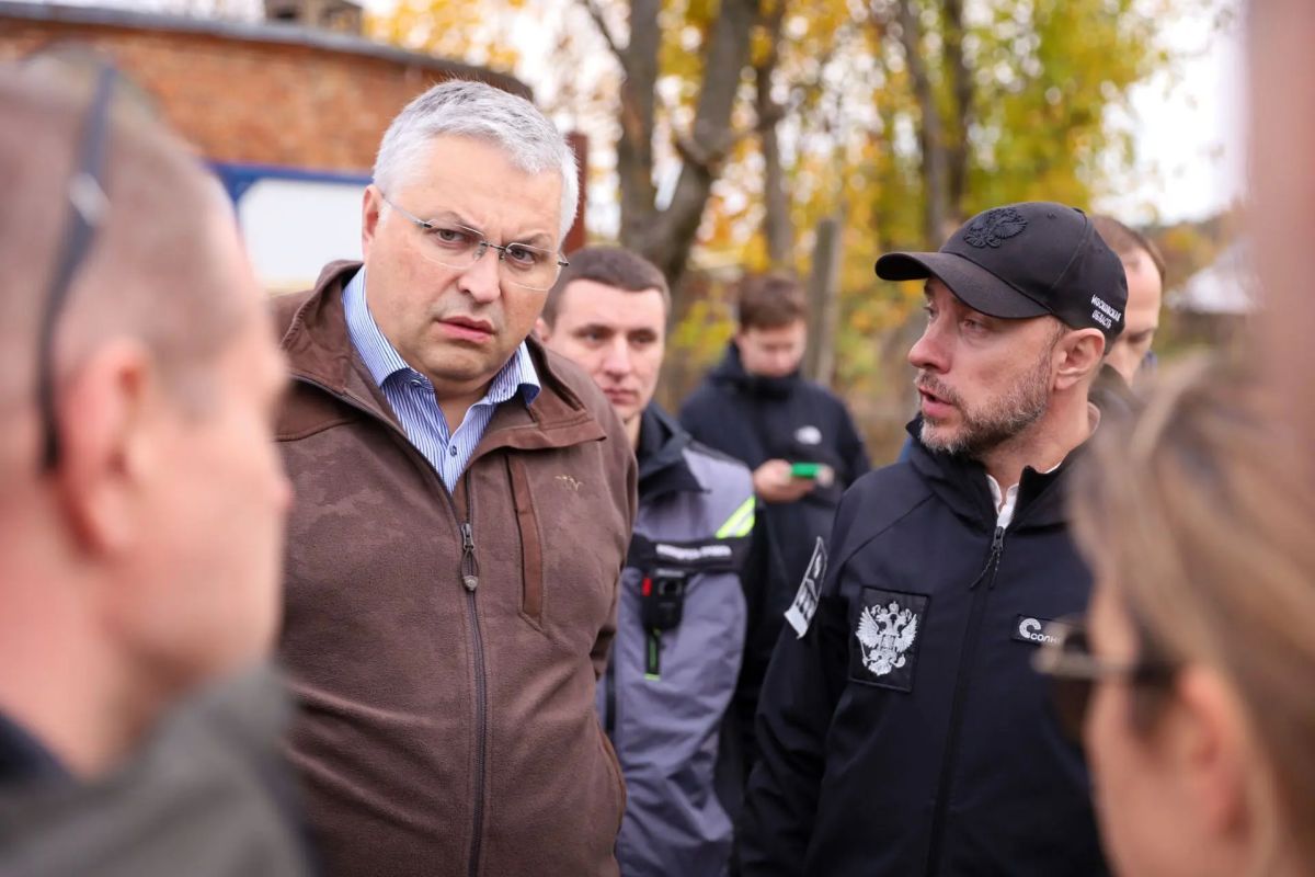 Кирилл Григорьев проверил ход масштабной реконструкции системы водоотведения в Солнечногорске