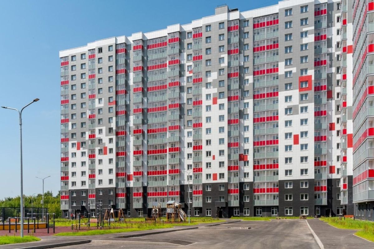 В ЖК «Красная горка» построили новый дом на 608 квартир