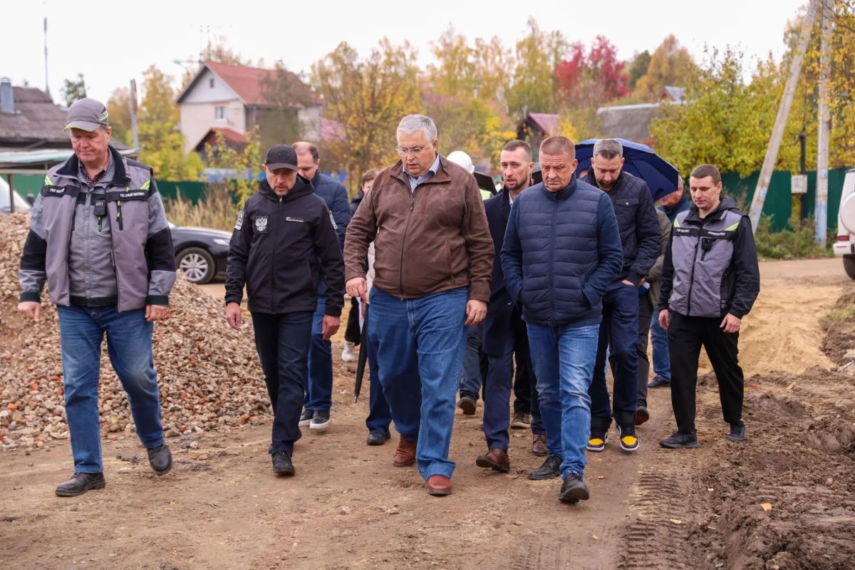 Кирилл Григорьев проверил ход масштабной реконструкции системы водоотведения в Солнечногорске Кирилл Григорьев проверил ход масштабной реконструкции системы водоотведения в Солнечногорске