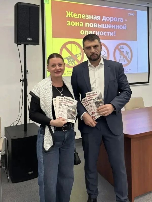 В Елизаветинской больнице напомнили о безопасности на железной дороге В Елизаветинской больнице напомнили о безопасности на железной дороге
