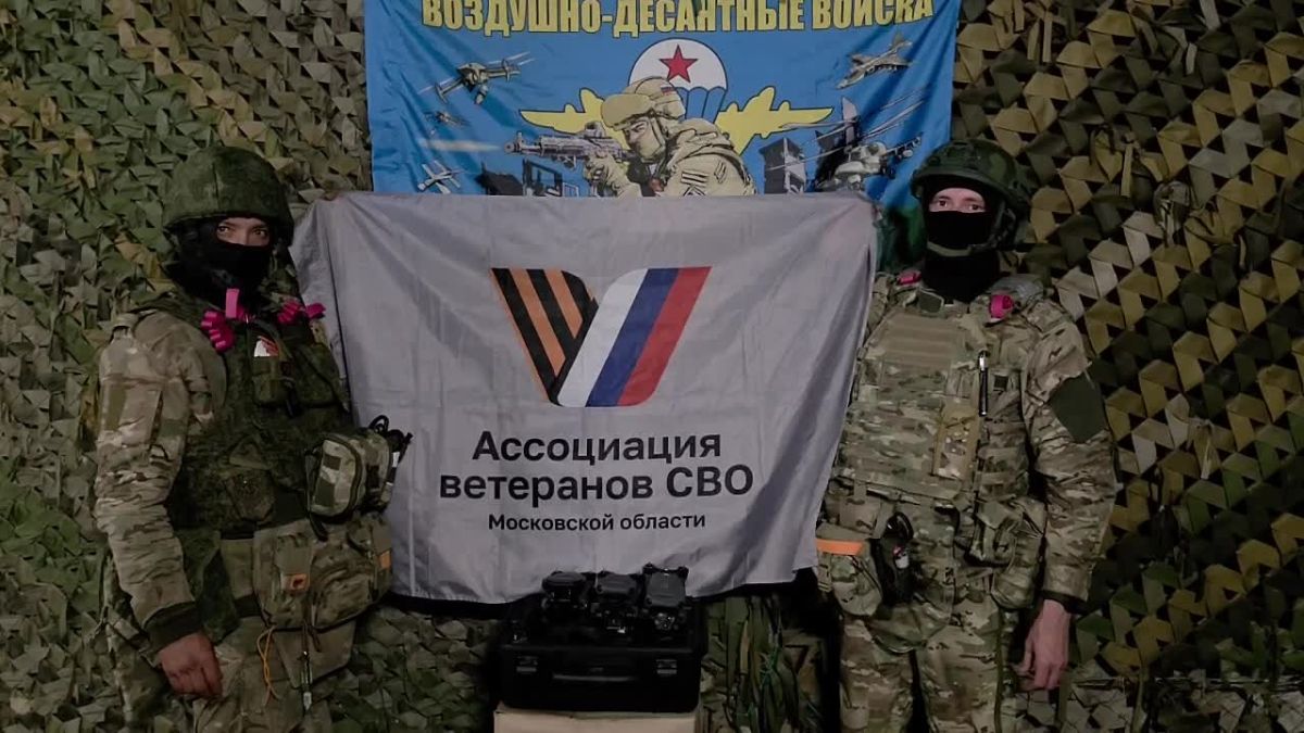 Бойцы 108-го гвардейского десантно-штурмового полка выразили слова благодарности городскому округу Подольск и его жителям