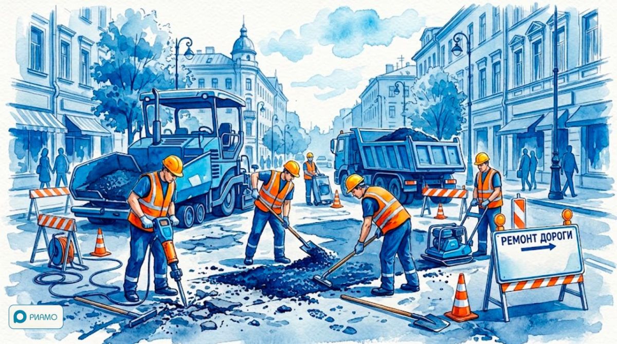 В трёх округах Подмосковья за неделю устранили более 870 дорожных ям