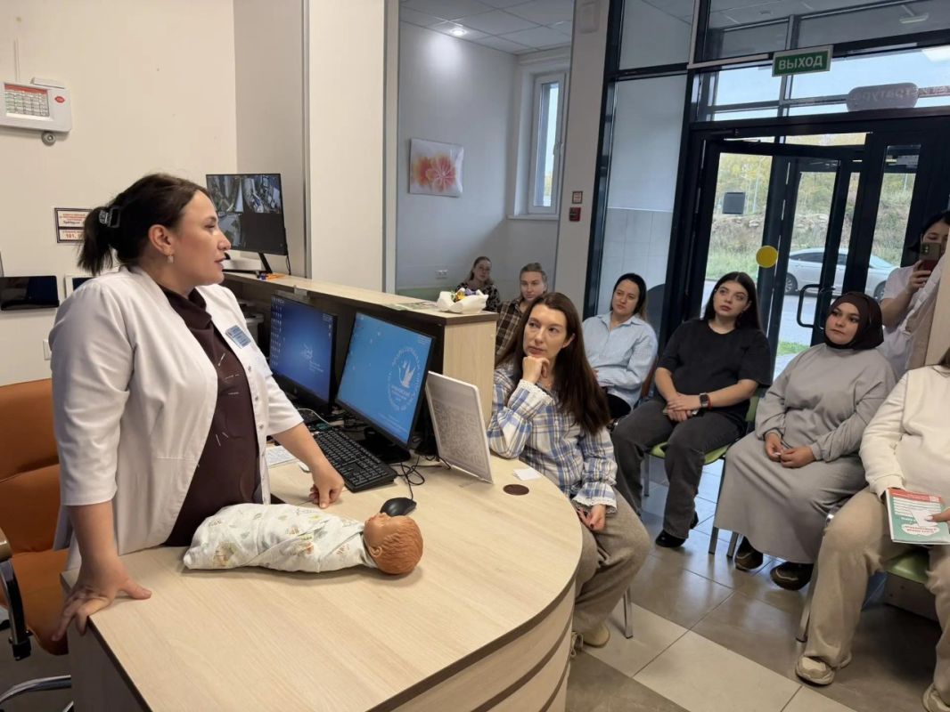 В Видновском перинатальном центре Ленинского городского округа продолжаются традиционные встречи для будущих мам