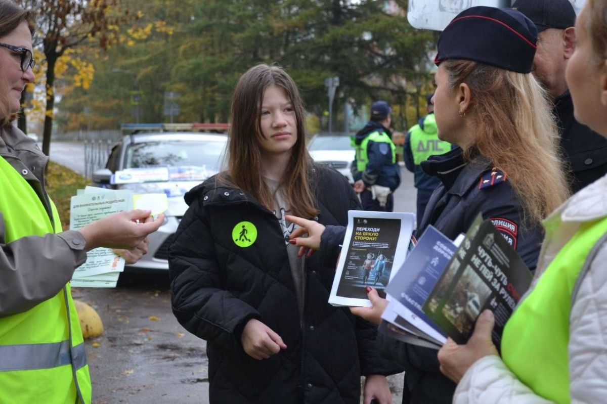 Госавтоинспекция Чеховского городского округа: родительский патруль напомнил о безопасности Госавтоинспекция Чеховского городского округа: родительский патруль напомнил о безопасности
