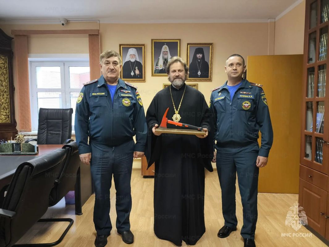 В Одинцовском округе укрепили сотрудничество МЧС и епархии в сфере пожарной безопасности