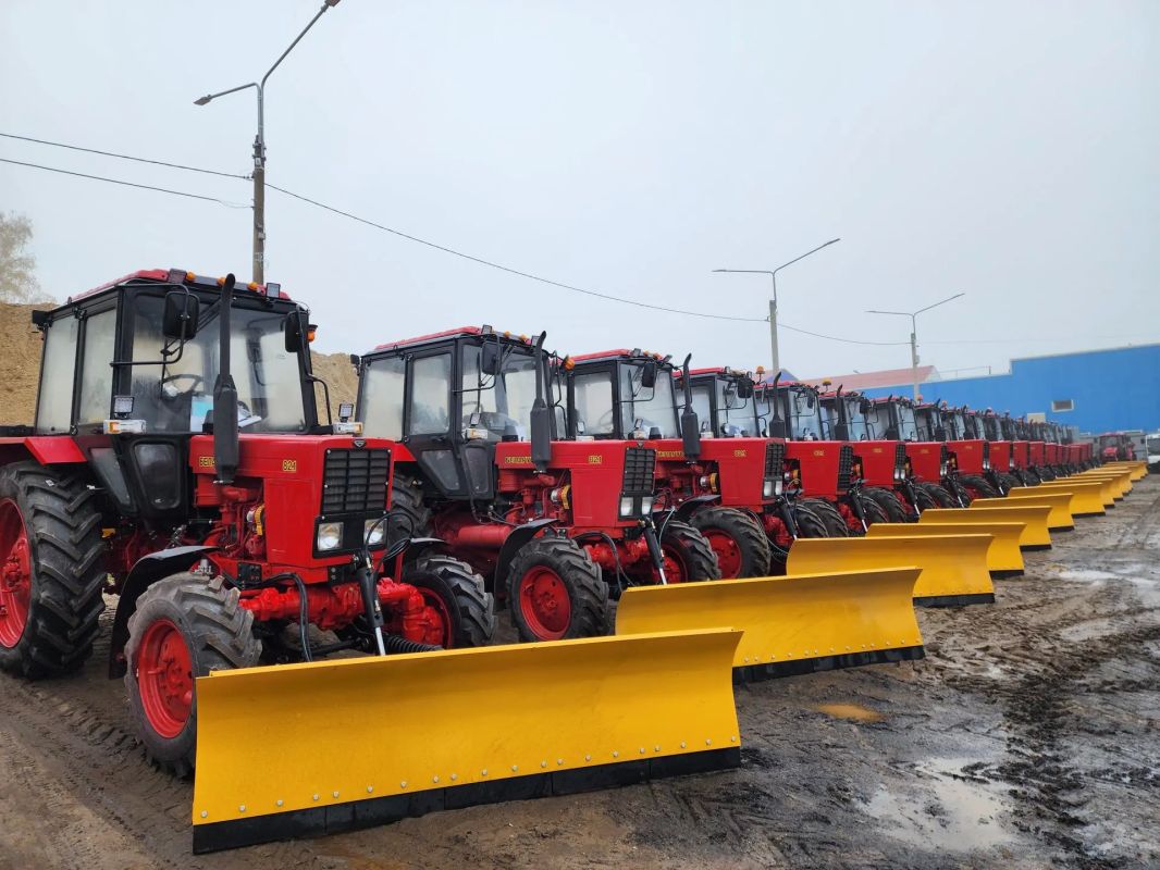 В коммунальной службе «Благосфера» перевели технику на зимний режим