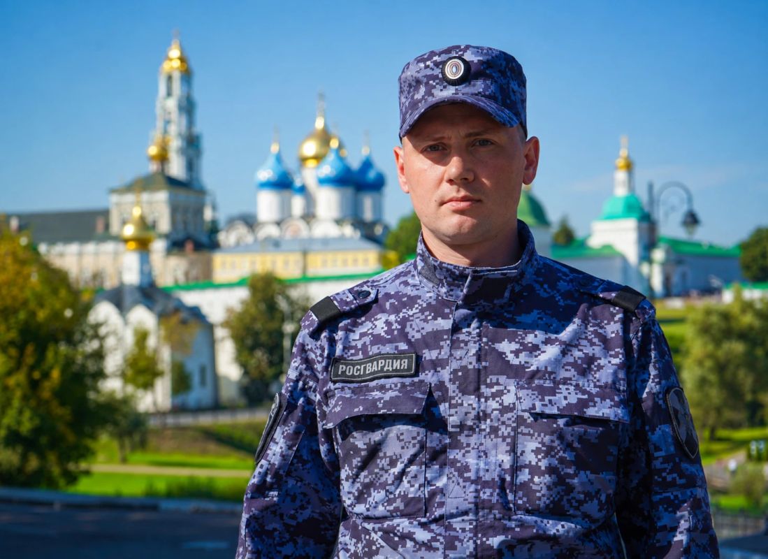 #ЛицаСлужбы. На старший сержант полиции Олег К. — сотрудник Сергиево-Посадского отдела вневедомственной охраны Главного управления Росгвардии по Московской области