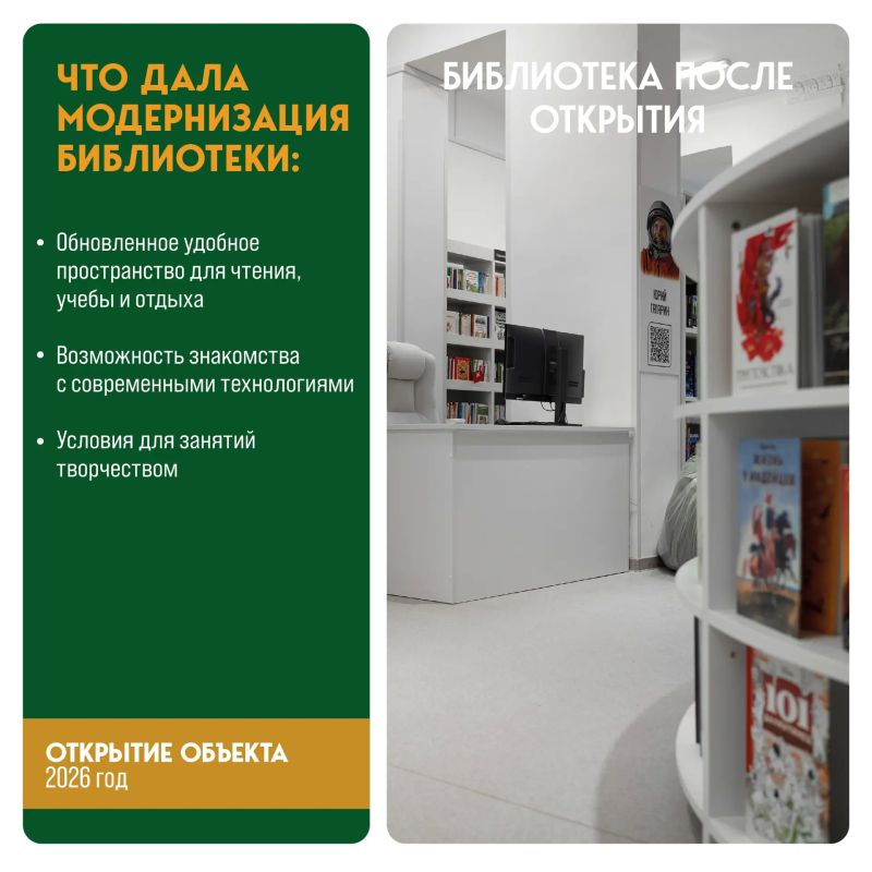 Обновленную детскую библиотеку открыли во Фрязине после ремонта Обновленную детскую библиотеку открыли во Фрязине после ремонта