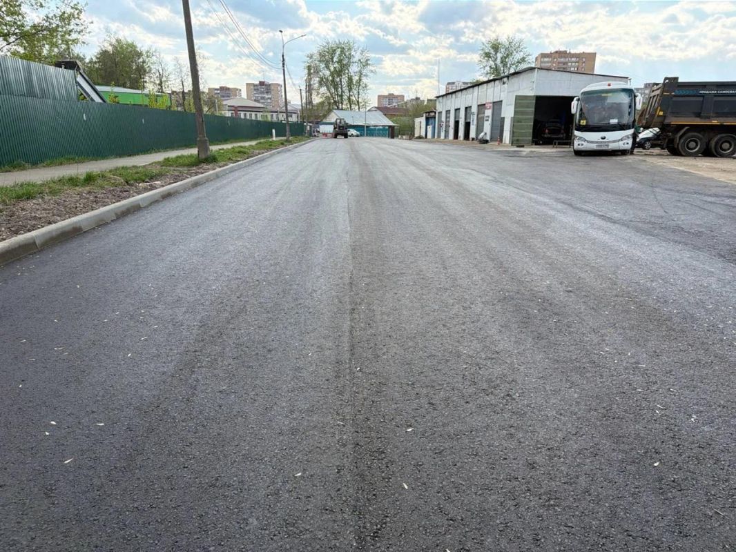 В Подольске отремонтировали 11 участков дорог протяженностью более 6900 м В Подольске отремонтировали 11 участков дорог протяженностью более 6900 м