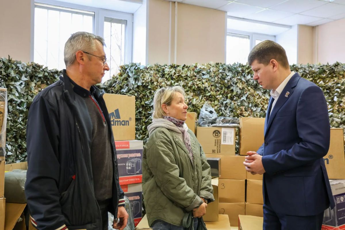 Передача гуманитарной помощи Передача гуманитарной помощи