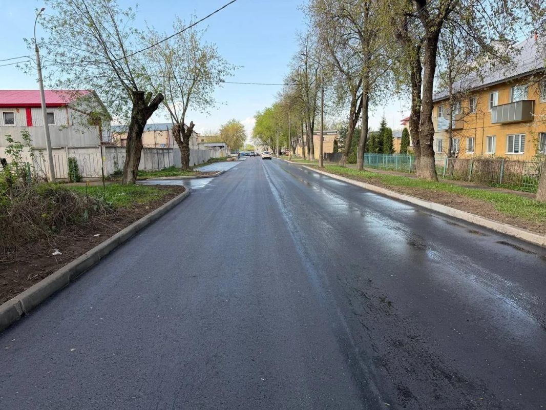 В Подольске отремонтировали 11 участков дорог протяженностью более 6900 м