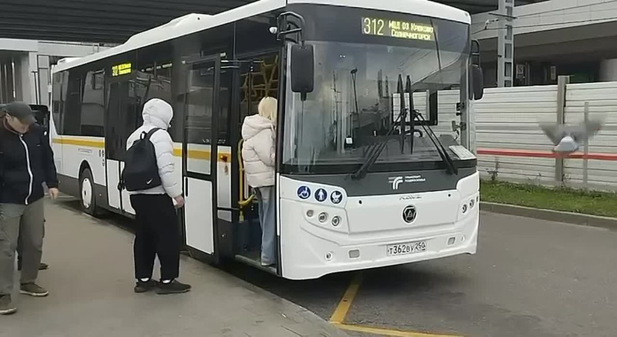 Новый автобус КАВЗ-4270 вышел на маршрут № 312 «Солнечногорск — Ложки — Зеленоград (ст