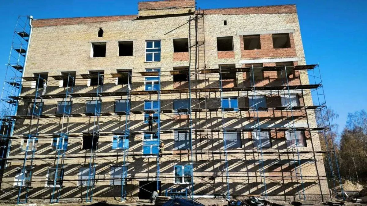 Строители завершили демонтажные работы в ходе капремонта противотуберкулезного диспансера в Щёлкове