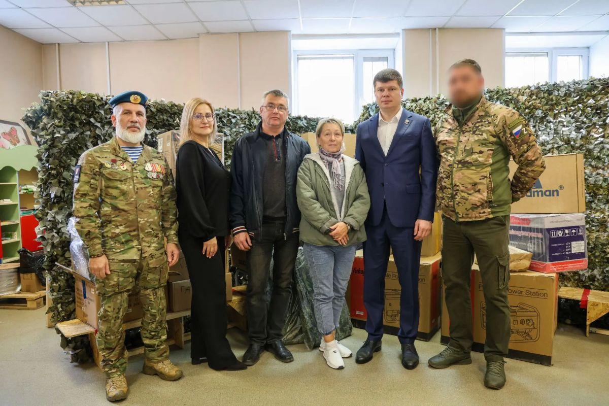 Передача гуманитарной помощи Передача гуманитарной помощи