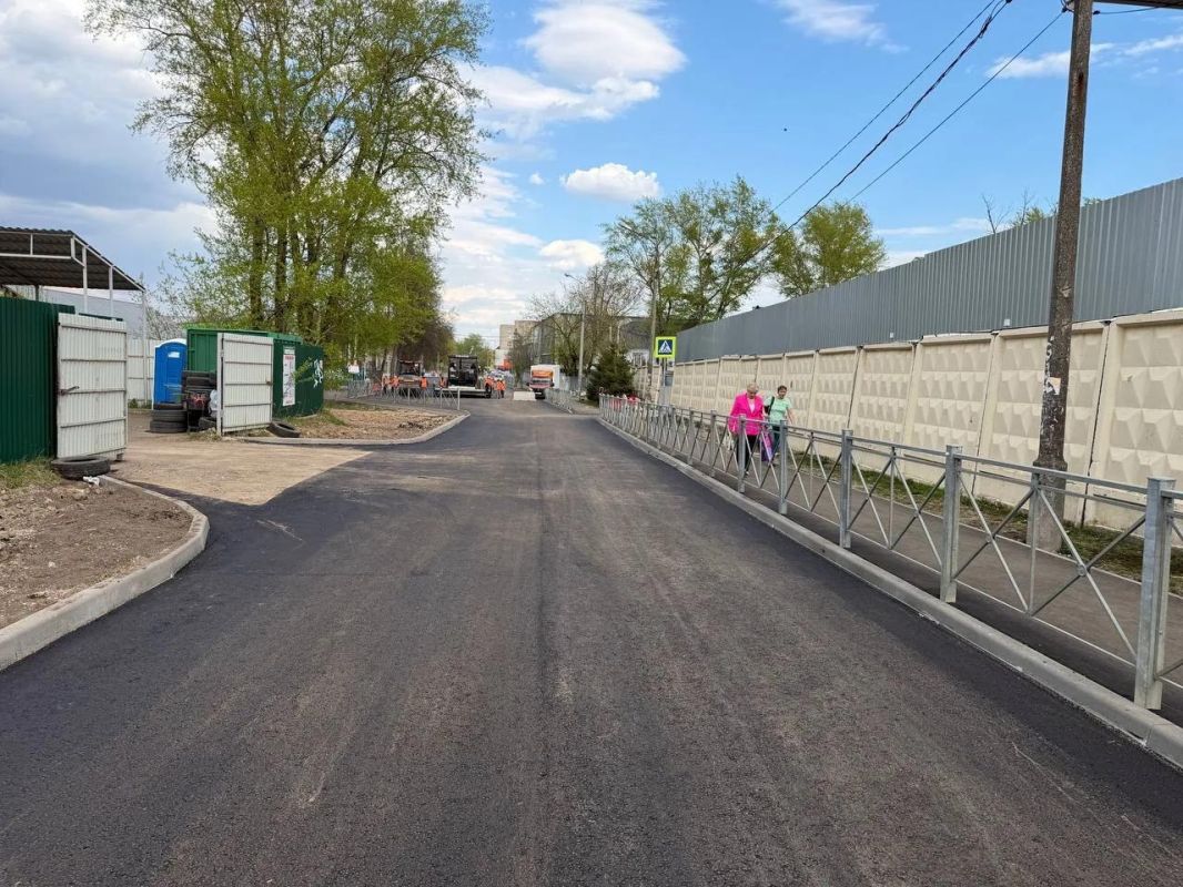 В Подольске отремонтировали 11 участков дорог протяженностью более 6900 м В Подольске отремонтировали 11 участков дорог протяженностью более 6900 м