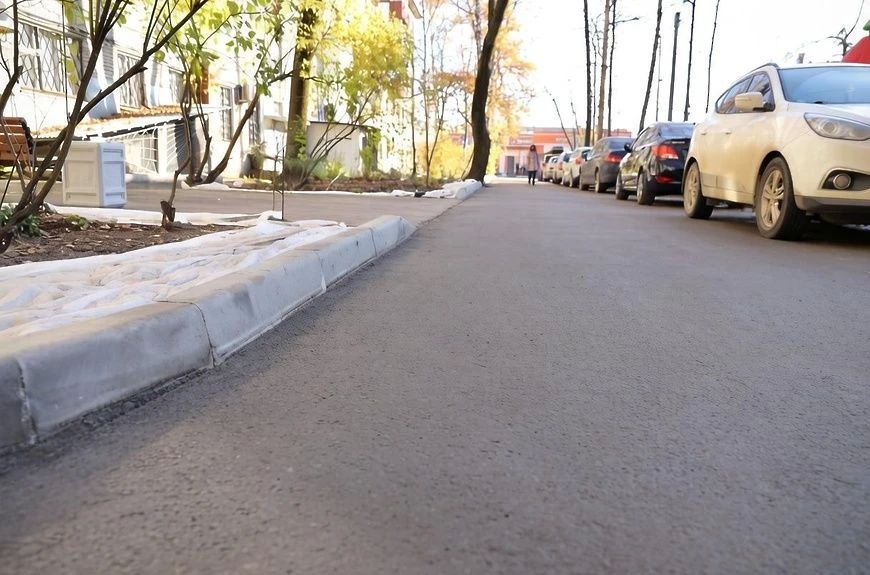 В Солнечногорске завершают комплексное благоустройство 8 дворов