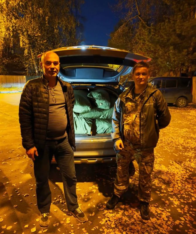 А мы снова в путь, к нашим бойцам на Луганское направление!