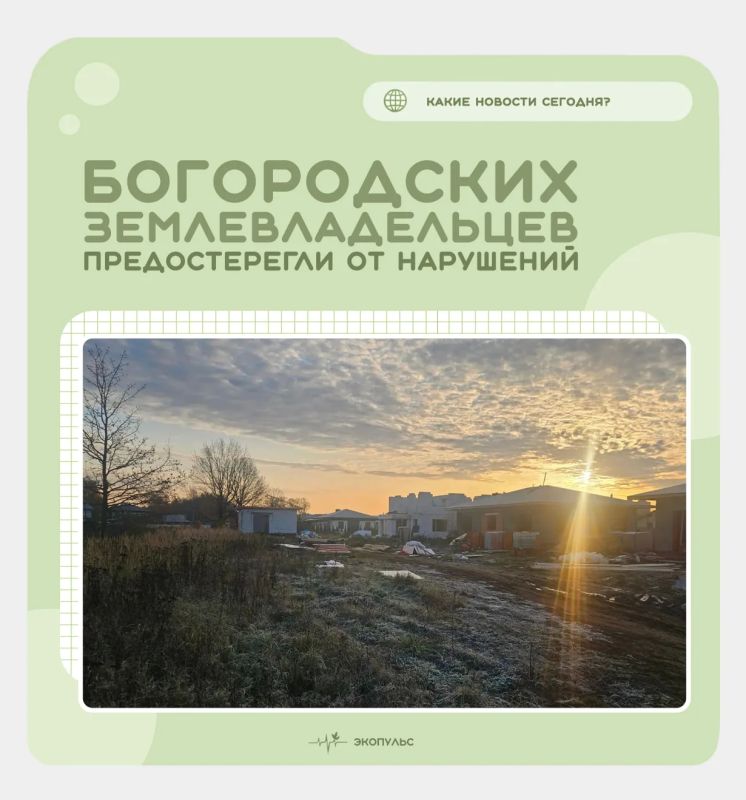 В Богородском округе специалисты Минэкологии провели надзорные мероприятия по обращениям жителей