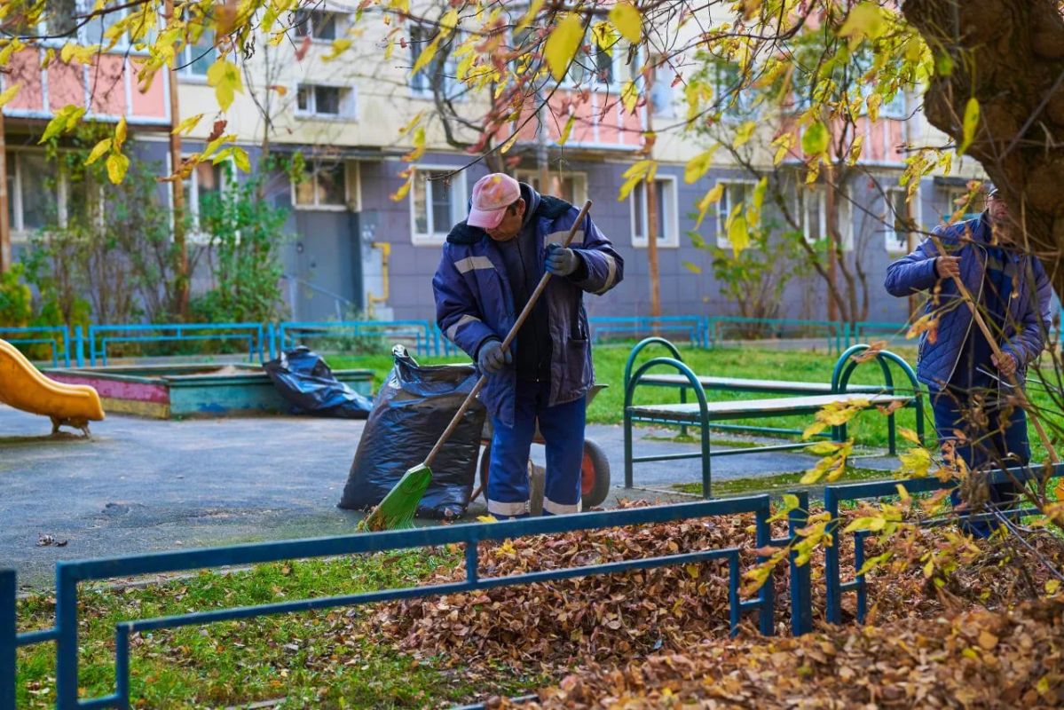 Михаил Собакин: Утро начали с обхода внутридворовых территорий и общественных пространств микрорайона "Полиграф" Михаил Собакин: Утро начали с обхода внутридворовых территорий и общественных пространств микрорайона "Полиграф"