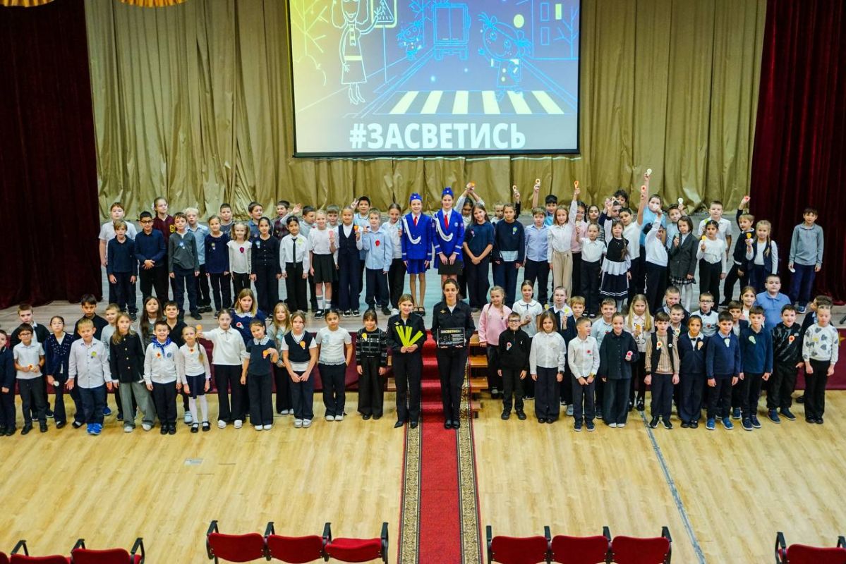 В школах Химок проходят уроки дорожной безопасности