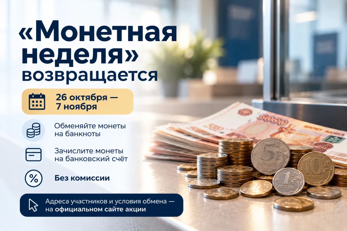 В России проходит «Монетная неделя»