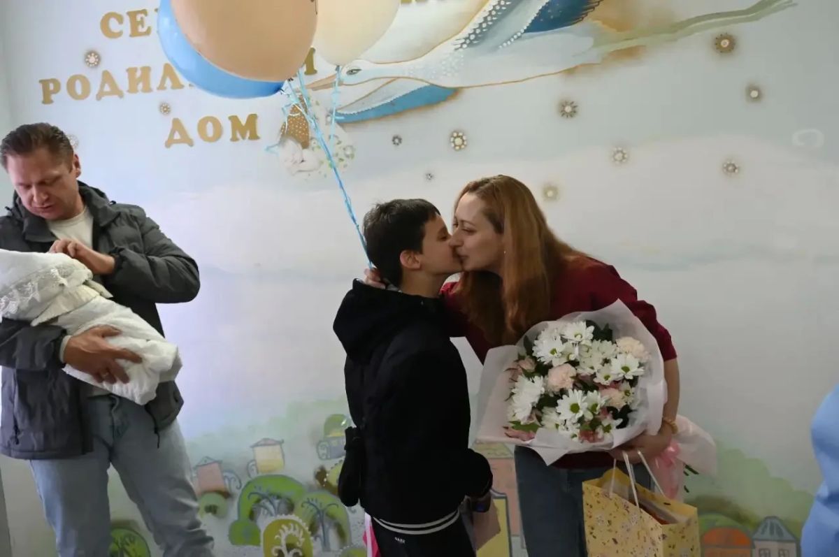 В семье серпуховского военнослужащего с позывным Студент пополнение В семье серпуховского военнослужащего с позывным Студент пополнение