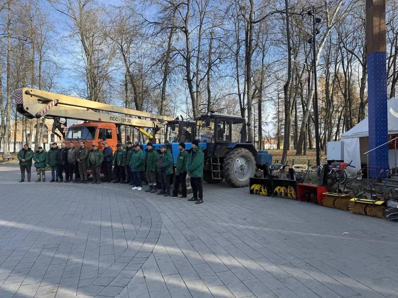 В округе проверили готовность коммунальной техники к зимнему сезону