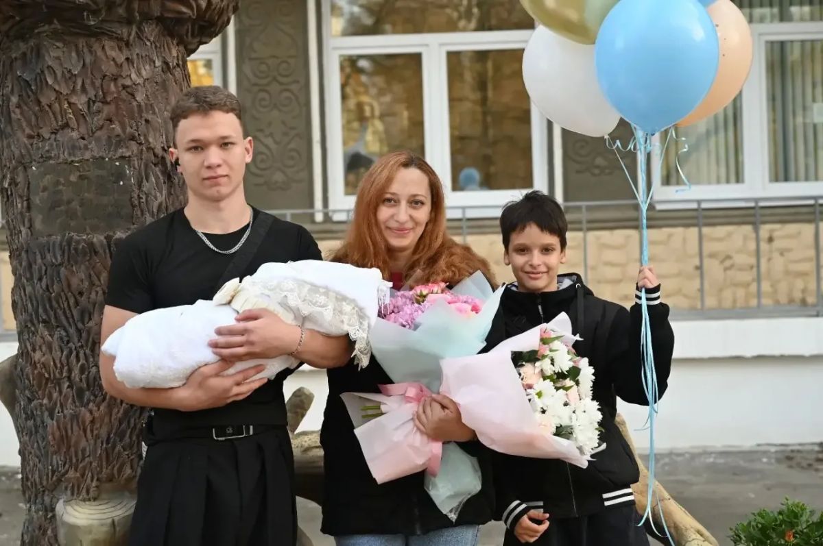 В семье серпуховского военнослужащего с позывным Студент пополнение В семье серпуховского военнослужащего с позывным Студент пополнение