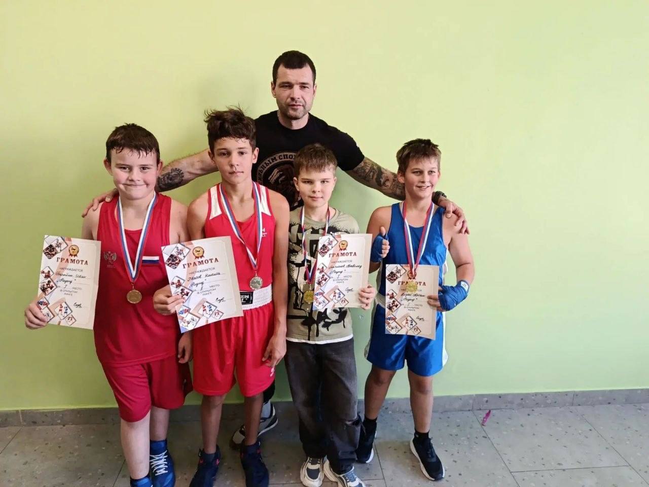 Подольские боксёры заняли пять призовых мест на открытом ринге