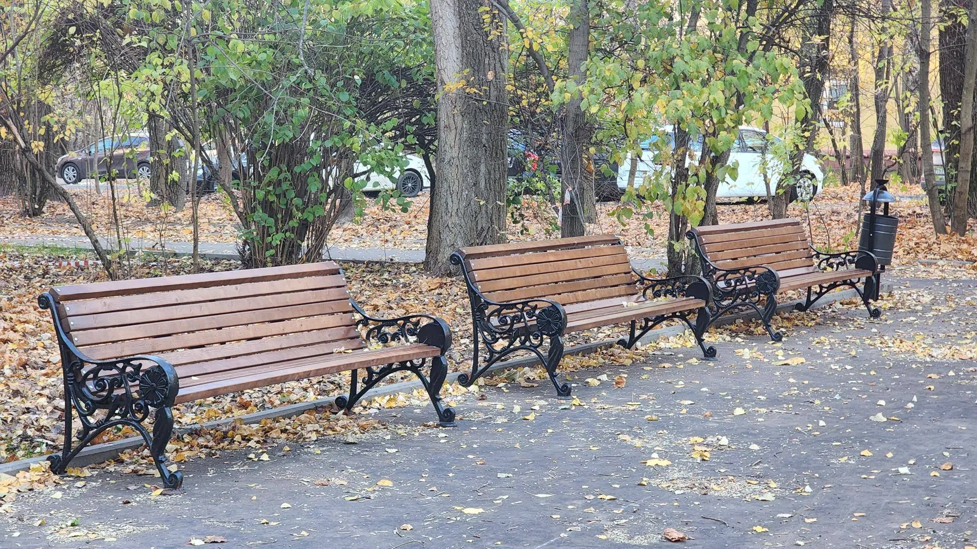В Королёве завершилось благоустройство дворов на улицах Трофимова и Героев Курсантов
